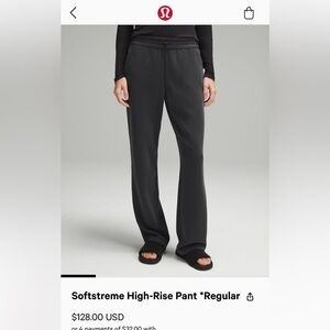Softstreme high rise pants